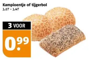 Poiesz Kampioentje of tijgerbol aanbieding