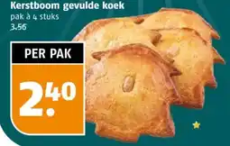 Poiesz Kerstboom gevulde koek aanbieding