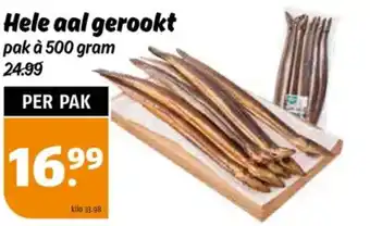 Poiesz Hele aal gerookt aanbieding