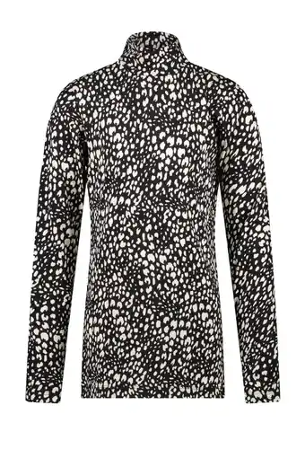 Wehkamp Cars longsleeve MARTINA met all over print zwart/wit aanbieding