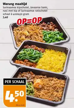 Poiesz Warung maaltijd aanbieding