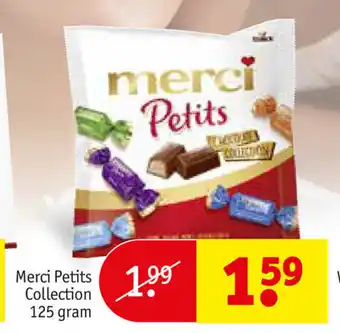 Kruidvat Merci Petits Collection 125g aanbieding