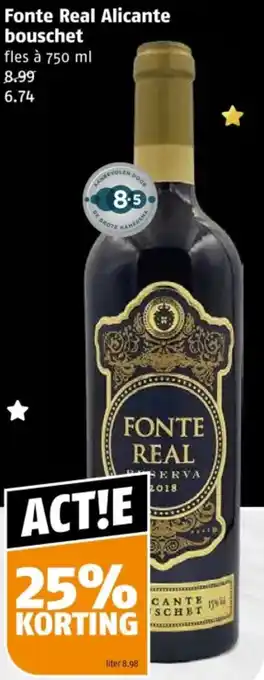 Poiesz Fonte Real Alicante bouschet aanbieding