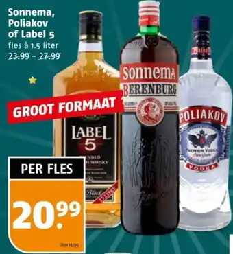 Poiesz Sonnema, Poliakov of Label 5 aanbieding