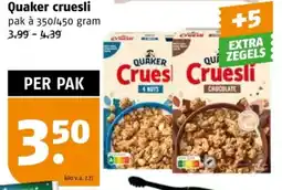 Poiesz Quaker cruesli aanbieding