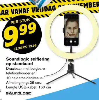 Hoogvliet Soundlogic selfiering op standaard aanbieding