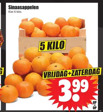 Dirk Sinaasappels 5kg aanbieding