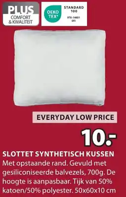 Jysk Slottet synthetisch kussen aanbieding