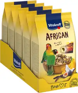 Amazon Vitakraft Hoofdvoer Thuisvoer Papegaai, Afrikaanse Papegaai, 5 X 750G aanbieding