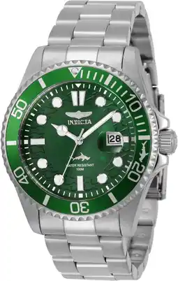 Amazon Invicta Pro Diver Heren Quartz horloge van roestvrij staal - 43 mm aanbieding