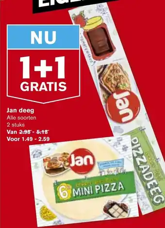 Hoogvliet Jan deeg aanbieding