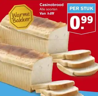 Hoogvliet Casinobrood aanbieding