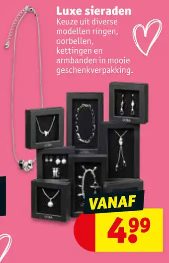 Kruidvat Luxe sieraden aanbieding