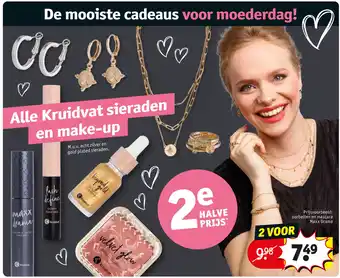 Kruidvat Kruidvat sieraden en make-up aanbieding