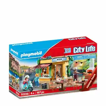 Wehkamp Playmobil City Life  Pizzeria met terras 70336 aanbieding