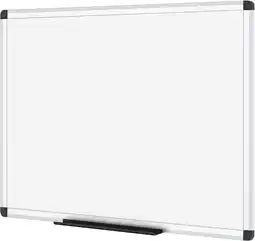 Amazon VIZ-PRO Droog Veeg Magnetisch Whiteboard, Zilver Aluminium Frame, 90 x 60 cm aanbieding