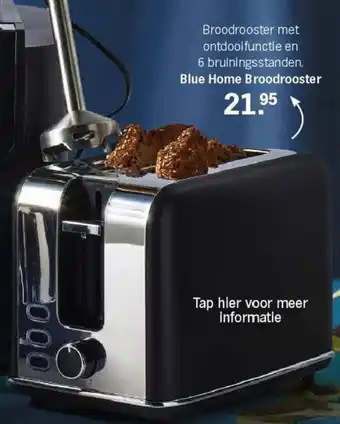 Albert Heijn Blue Home Broodrooster aanbieding