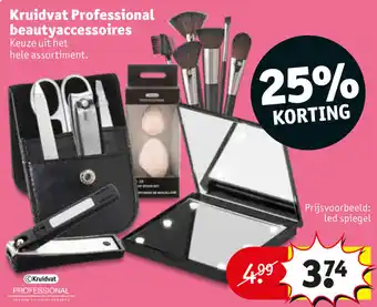 Kruidvat Kruidvat Professional beautyaccessoires aanbieding