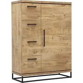 Budget Home Store Barkast London 110  x  149,9 cm Mango aanbieding