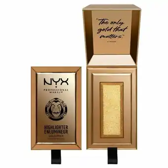 Douglas NYX Professional Makeup La Casa De Papel Gold Bar aanbieding