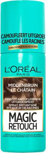 Amazon L’Oréal Paris Magic Retouch Middenbruin - camouflerende uitgroei spray 75ml aanbieding