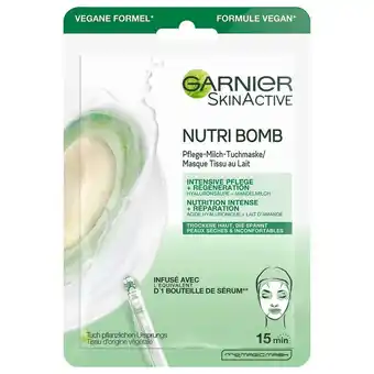 Douglas Garnier Garnier Skinactive Face Nutri Bomb Amandel Tissue Masker 140g aanbieding