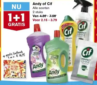 Hoogvliet Andy of Cif aanbieding