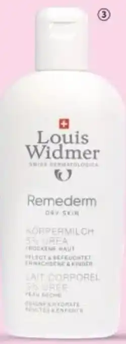 DA Louis widmer remederm dry skin lichaamsmelk 5% ureum aanbieding
