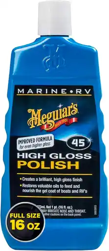 Amazon Meguiar's 45 Marine Rv High Gloss Polish 473ml aanbieding