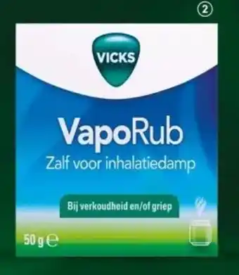 DA Vicks vaporub zalf voor inhalatiedamp aanbieding