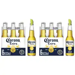 Albert Heijn Corona Extra Pils Half Bier Krat pakket aanbieding