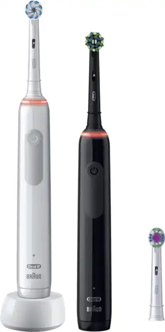 Coolblue Oral-B Pro 3900 Zwart + Wit aanbieding