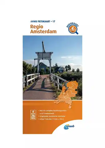 ANWB ANWB Fietskaart 17 - Regio Amsterdam aanbieding