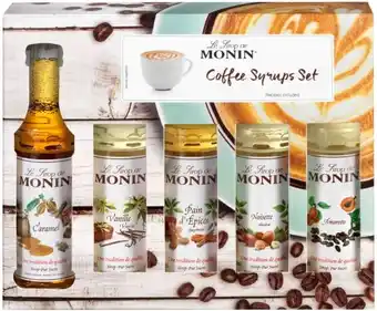 Intratuin Monin koffieset miniatuur 5 x 50 ml aanbieding