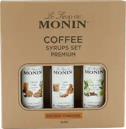 Intratuin Monin koffiesiroop set 3 x 0,5 L aanbieding