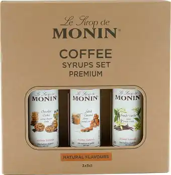 Intratuin Monin koffiesiroop set 3 x 0,5 L aanbieding