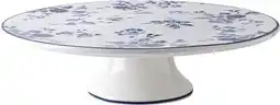 Intratuin Laura Ashley taartplateau China Rose blauw D 31 H 9,5 cm aanbieding