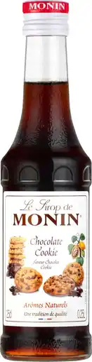 Intratuin Monin koffiesiroop Chocolate Cookie 0,25 L aanbieding