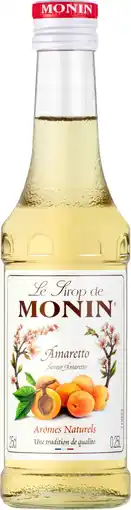 Intratuin Monin koffiesiroop Amaretto 0,25 L aanbieding