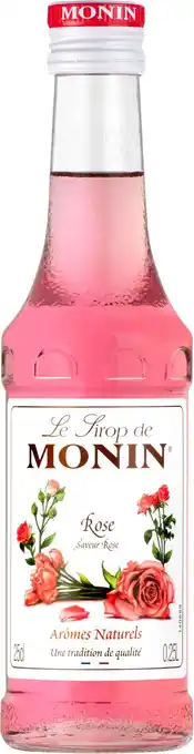 Intratuin Monin cocktailsiroop Rose 0,25 L aanbieding
