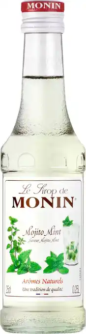 Intratuin Monin cocktailsiroop Mojito Mint 0,25 L aanbieding