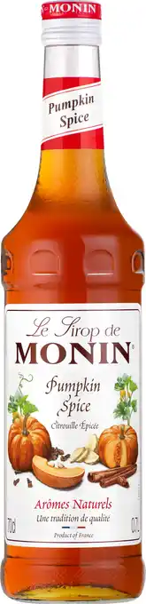 Intratuin Monin siroop Pumpkin Spice 0,7 L aanbieding