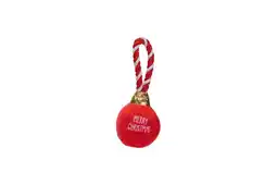 Welkoop Beeztees Kerstbal Jingle Knuffel - Hondenspeelgoed - 25 cm aanbieding