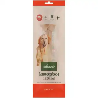 Welkoop Welkoop - Knoopbot - Naturel - Rund - 1 stuk aanbieding