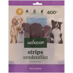 Welkoop Welkoop - Strips Eendenfilet - Eend - 400 gram aanbieding