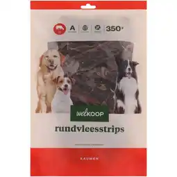 Welkoop Welkoop - Rundvleesstrips - Rund - 350 gram aanbieding