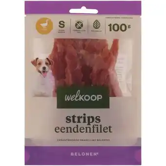 Welkoop Welkoop - Strips Eendenfilet - Eend - 100 gram aanbieding