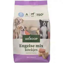 Welkoop Welkoop Engelse Mix - Hondenkoekjes - 750 gram aanbieding