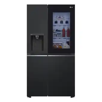 Bol.com LG GSGV80EPLL- Amerikaanse koelkast SBS 635ltr E NoFrost Mat Zwart aanbieding