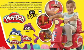 ToyChamp 01828474 Play-Doh Pizza Delivery Scooter speelset aanbieding